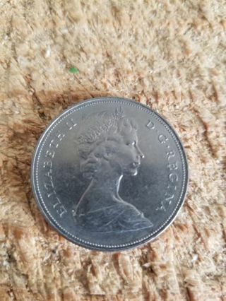 1968 CANADA DOLLAR COIN