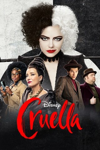 Cruella HD Google Play Digital Redeem Code Disney Film Movie