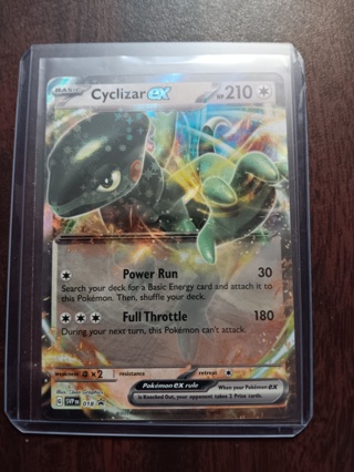 Cyclizar EX Pokémon Trading Card 