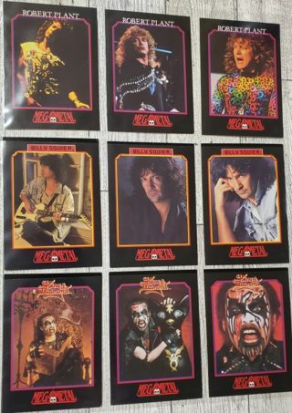 9 Rock Cards 1991!