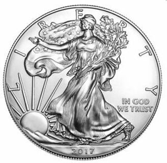 2017 1 oz Silver American Eagle (BU) .999 Silver