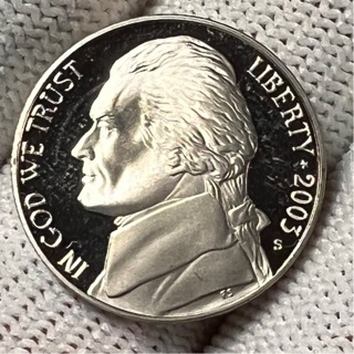 2003-S PROOF JEFFERSON NICKEL 