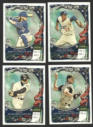 2023 Topps Allen & Ginter 4 different Spotless Spans Insert Cards - All Listed 