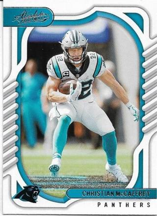 2022 PRESTIGE CHRISTIAN McCAFFREY CARD