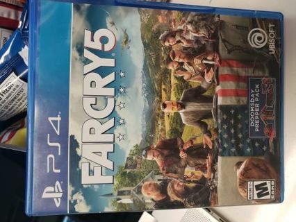 Playstation 4 PS4 Farcry 4 Video game