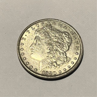 1880 Morgan Silver Dollar EF~AU