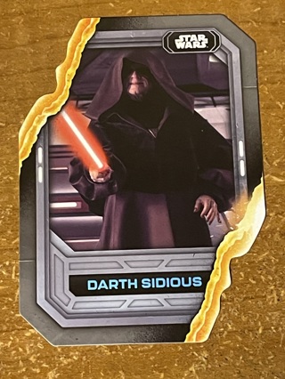 2023 Topps Star Wars - Lightsaber Stylings Die-Cut Insert - DARTH SIDIOUS #LS-16