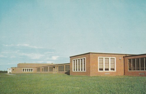 Vintage Unused Postcard: a: Maryland: Stephan Decatur High School, Ocean City