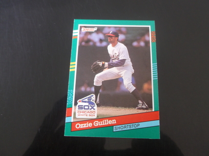 1991 Donruss   series two   Ozzie Guillen  card  #  577   Chicago White Sox 