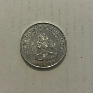 Rare Queen Elizabeth of England Vintage Uncirculated Coin Token