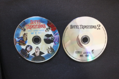 HOTEL TRANSYLVANIA  1 AND 2 (DVD)