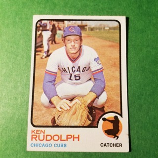 1973 - TOPPS BASEBALL CARD NO. 414 - KEN RUDOLPH - CUBS