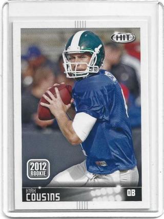 2012 SAGE HIT KIRK COUSINS ROOKIE CARD