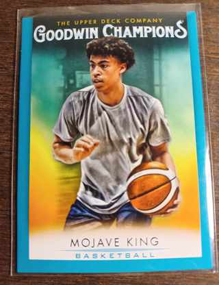 2021 Upper Deck Goodwin Champions Turquoise Mojave King