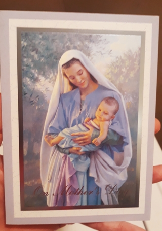 Religious Happy Mother's Day Card (with Envelope)