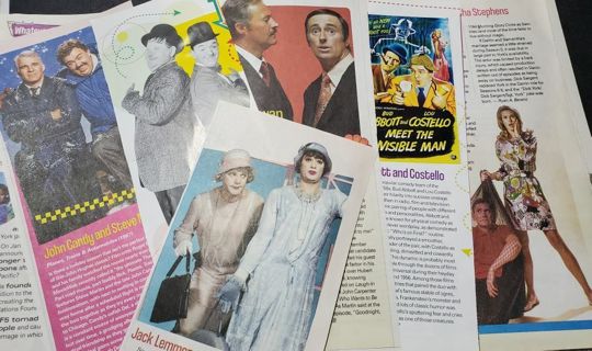 Famous Duos Through the Years Clippings