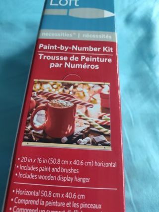 Paint by number kit