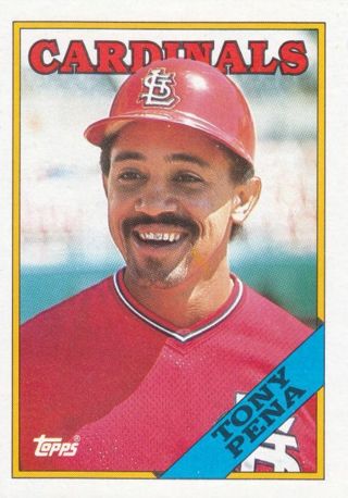Tony Pena 1988 Topps St. Louis Cardinals