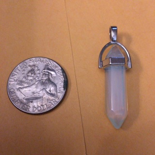 New Beautiful Opal Crystal Pendant Read description before bidding 