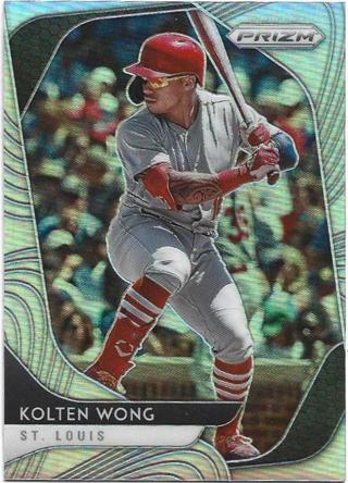 2020 PRIZM KOLTEN WONG REFRACTOR CARD