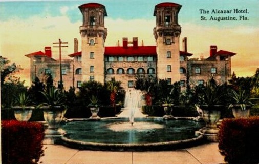 Unused 1900's Alcazar Hotel Post Card