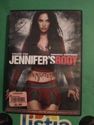 dvd jennifer's body free shipping