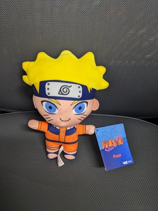 8" (8 inch) Naruto Uzumaki Plush (New with Tag) - Naruto