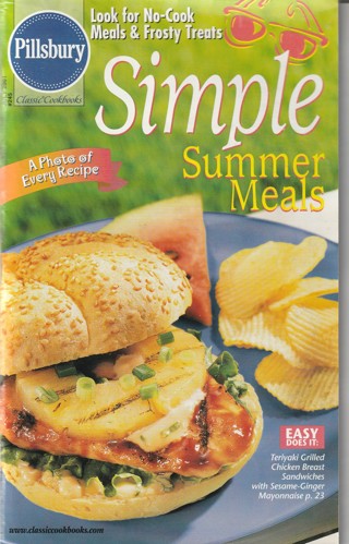 Soft Covered Recipe Book: Pillsbury: Simple Summer Meals