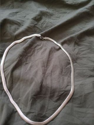 Stamped 925 snake style necklace