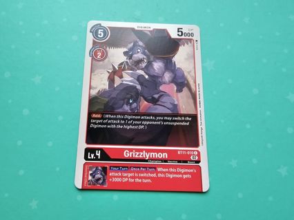 Digimon anime card