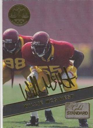 Tradingcard - 1994 Signature Rookies - Gold Signature #GS13 - Willie McGinest - New England Patriots