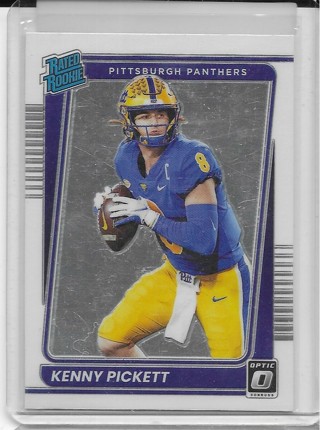 Kenny Pickett 2022 Chronicles Draft Optic #7 Rated Rookie 