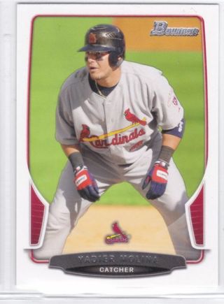 Yadier Molina 2013 Bowman St. Louis Cardinals