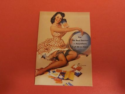 Pin up girl sticker