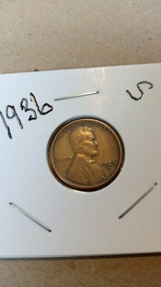1936-S LINCOLN WHEAT CENT. YOU DECIDE THE PRICE
