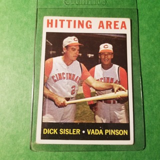 1964 - TOPPS BASEBALL CARD NO. 162 - HITTING AREA  - EXMT+