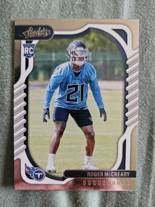 2022 Panini Absolute Rookie Roger McCreary