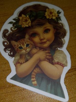 Adorable one nice one vinyl sticker no refunds regular mail only Very nice quality!