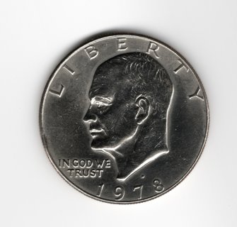 1978 (D) Eisenhower Dollar Circulated