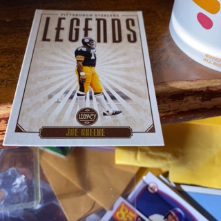 2020 panini legacy legends Joe Greene football card 