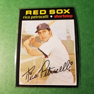 1971 Topps Vintage Baseball Card # 340 - RICO PETROCELLI - RED SOX - EXMT/NRMT