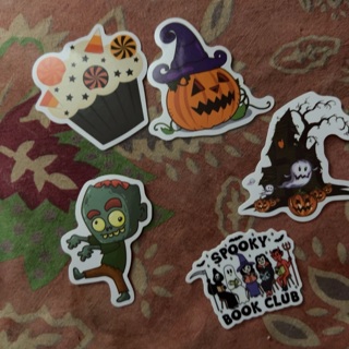 Small Halloween Stickers 