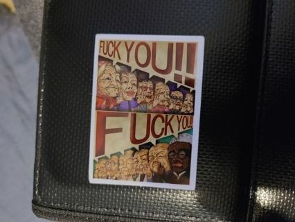 F You Sticker