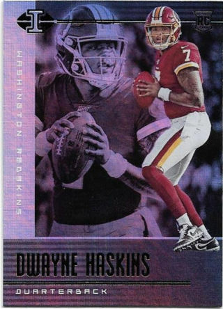 2019 ILLUSIONS DWAYNE HASKINS HOLO ROOKIE CARD