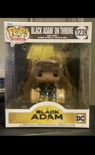 Funko Pop DC Comics Black Adam on Throne Figure (brand new)