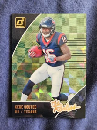2018 Donruss The Rookies Keke Coutee