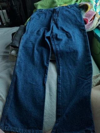 New Wrangler Jeans Size 16 regular with adjustable waist Carpenter style