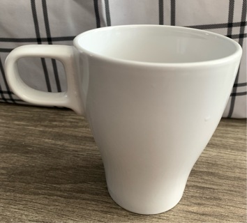 IKEA Classic White Coffee Mug 21533 Preowned