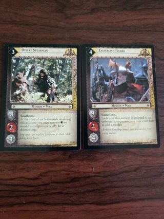 3 Lord of The Rings CCG Two Towers Decipher Raiders