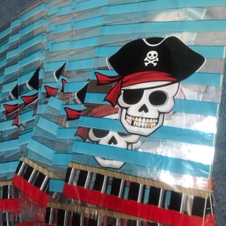 Lot of Pirate Party Goodie Plastic Bags NEW, Free Mail